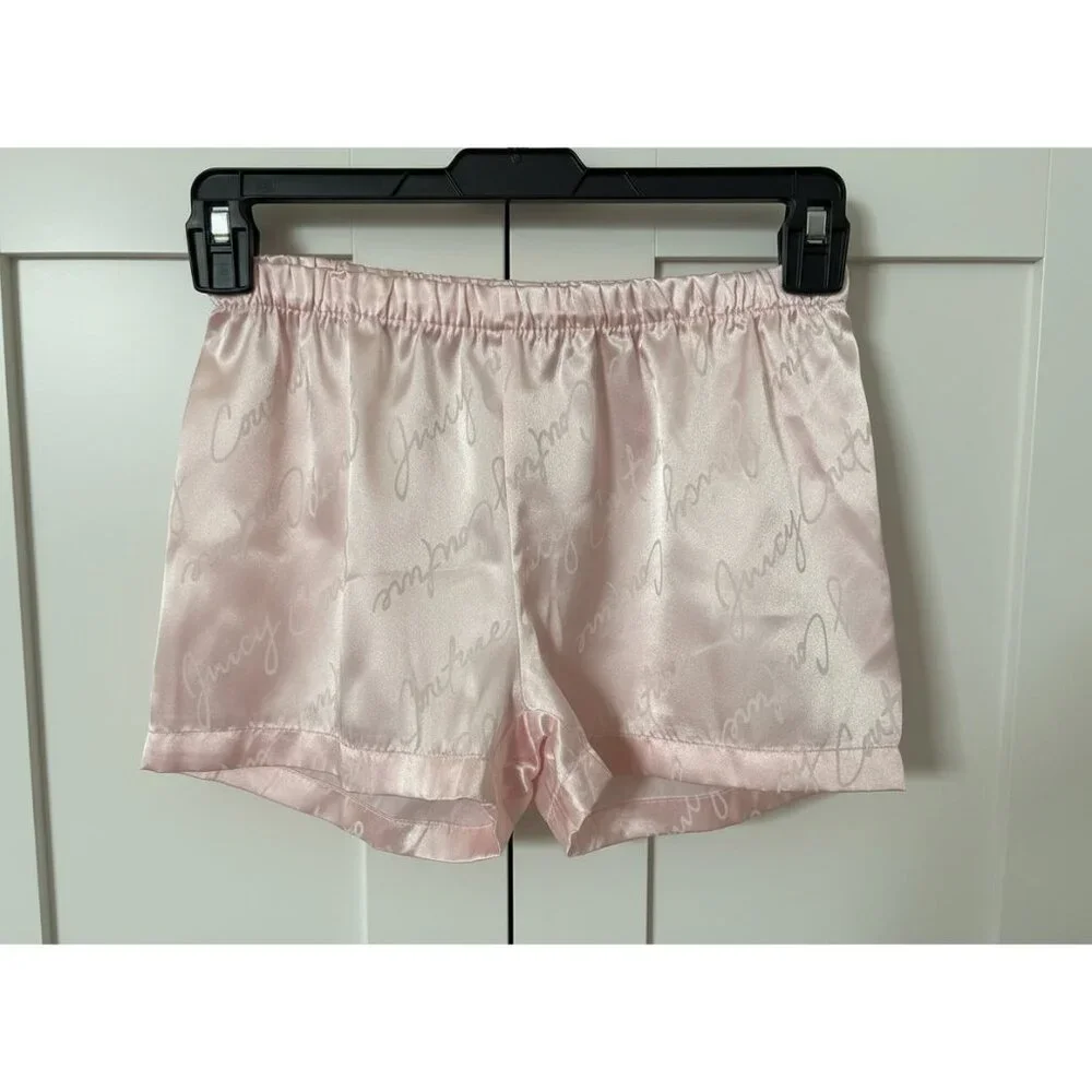 Juicy‎ Couture Girls Satin Pajama Set Pink Size 6X NWT